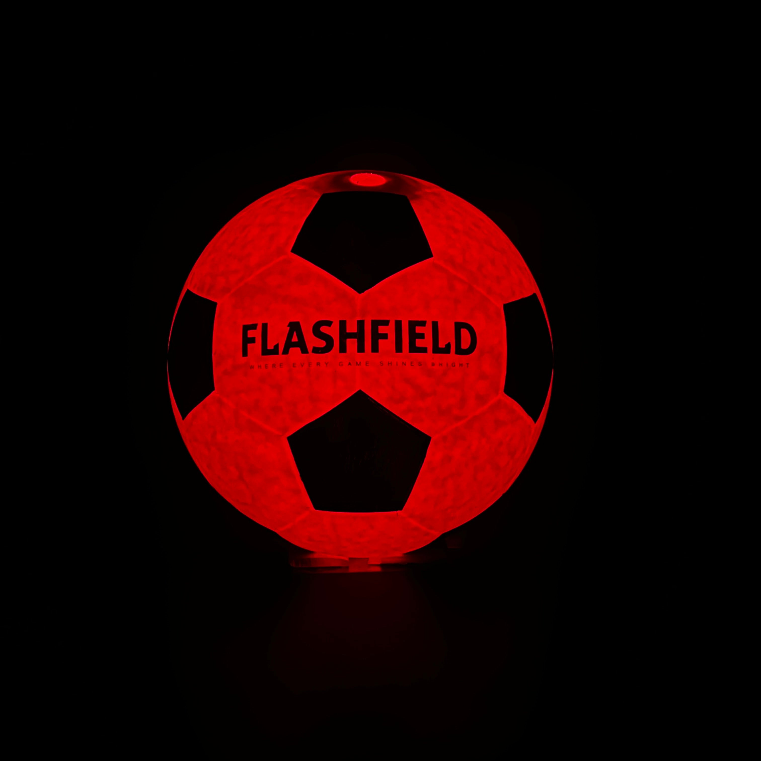 FlashField Glow-In The Dark Soccer ball