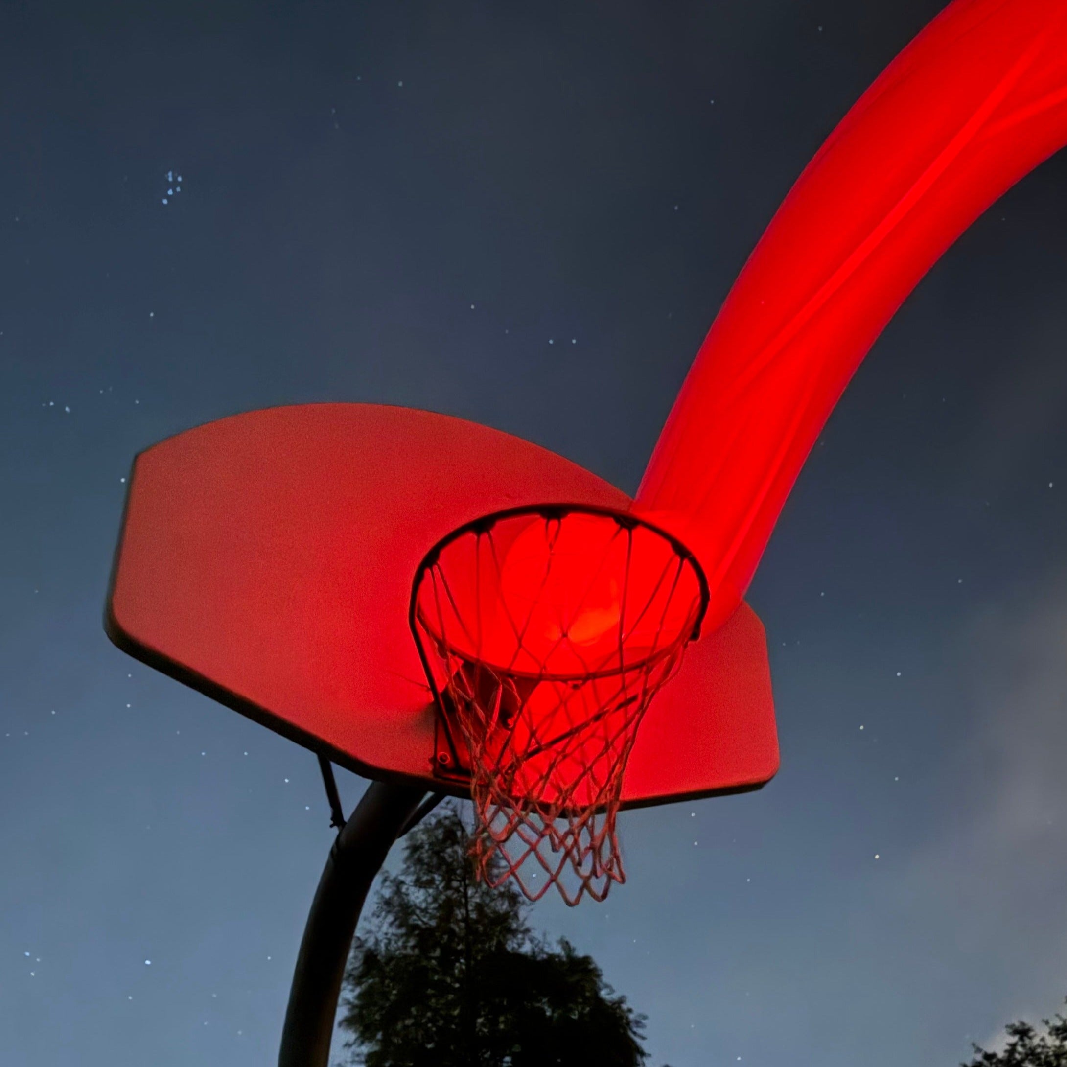 FlashField Glow-In The Dark Basket Ball